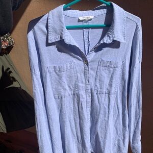Cable & Gauge Soft Blue Shirt